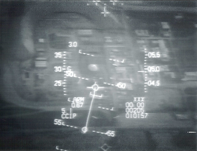 Osirak viewed from an Israeli F-16